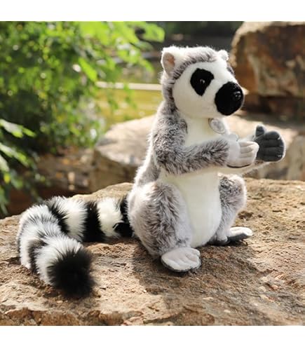 Amazon.co.jp: レトロ 日本製 セキグチ ワオキツネザル ぬいぐるみ